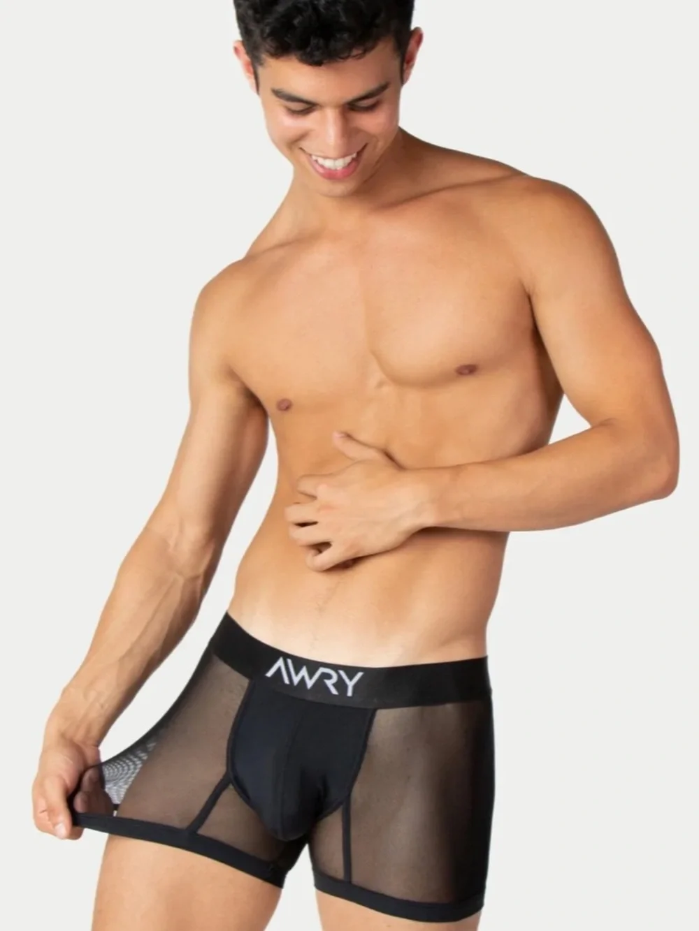 AWRY REVEAL Thong Trunks V2 Black